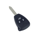 Guscio Chiave Telecomando 3 Tasti con Lama CY22 Batteria In Custodia Senza Transponder Per Jeep Dodge Chrysler