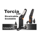 Lampada Torcia Led Officina Ricaricabile Snodabile