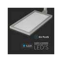 Piantana Lampada Led Da Terra Moderna Argento Con Touch Dimmerabile 80W Alta 195cm SKU-8521