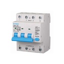 ETTROIT Interruttore Magnetotermico Differenziale 3P+N 50A 6KA 30mA 380V Occupa 4 Moduli DIN