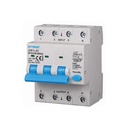 ETTROIT Interruttore Magnetotermico Differenziale 3P+N 50A 6KA 300mA 380V Occupa 4 Moduli DIN