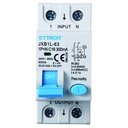 ETTROIT Interruttore Magnetotermico Differenziale 1P+N 16A 6KA 300mA 220V Occupa 2 Moduli DIN