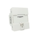 MeanWell KAA-8R Attuatore KNX Universale Relay On/Off 8 Canali 16A Konnex Con Guida DIN Binario Per Tapparelle Saracinesche