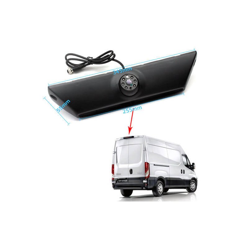 Telecamera Retromarcia Specifico Posteriore Per Furgone Iveco Daily 5 V Serie Dal 2011 Al 2014