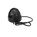 Telecamera 4 Pin Orientabile Snodabile 12V Visione Notturno Con 24 Led Per Interno Camion Furgone Lungo Camper Tir Casa