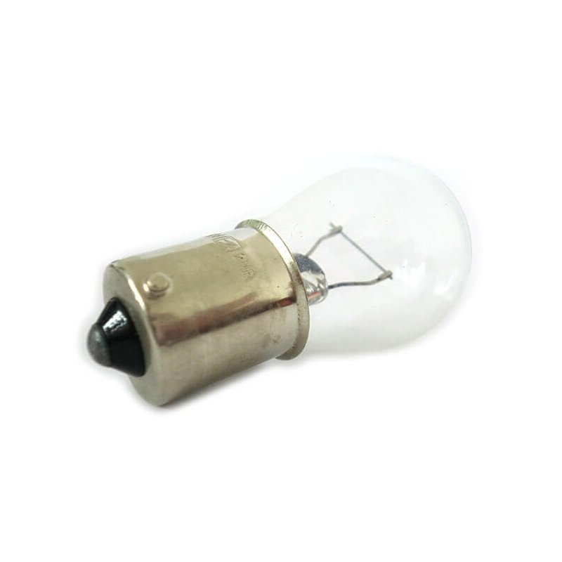 10 Pezzi Lampada Alogena S25 P21W BA15S 12V 21W Singolo Filamento