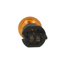 2 PZ Lampada Alogena PWY24W 12V 24W WP3.3x14.5-4 Amber Arancione Compatibile Philips 12174NAHTRC1