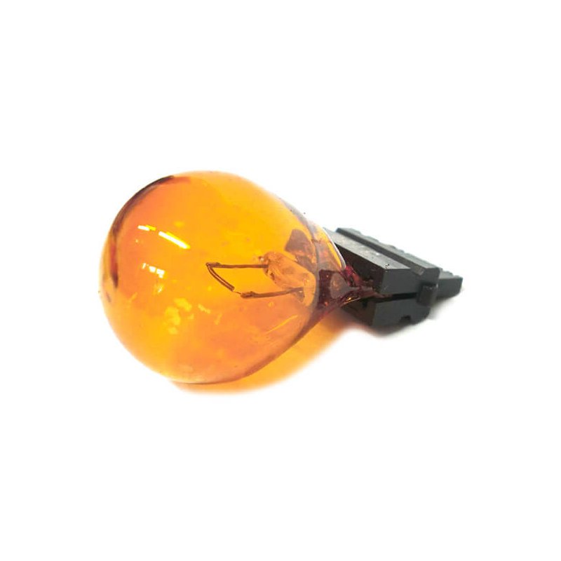 2 PZ Lampada Alogena 3156 Amber T25 PY27W 12V 27W W2.5x16d Arancione Mono Filamento