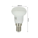 Lampada Faretto LED E14 R39 3W=25W Bianco Caldo 3000K 220V Diametro 39mm SKU-21210