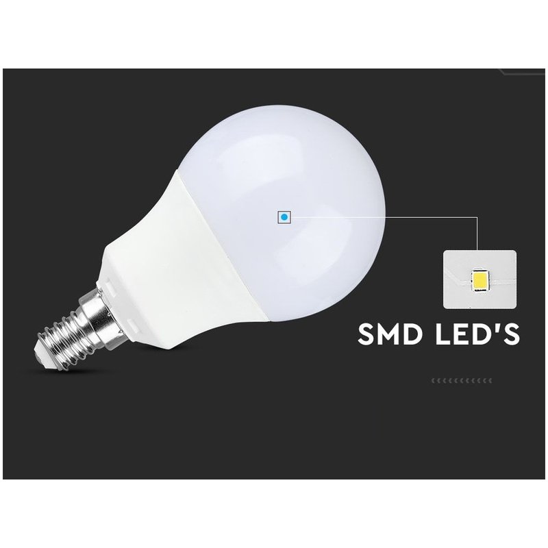 Lampada A Led E14 A58 9W 806LM Bianco Freddo 6400K Forma Bulbo SKU-116