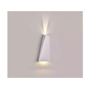 Applique Lampada LED da Muro Piramide 6W 4000K Carcassa Bianca Doppio Fascio Luminoso Up-Down IP65 SKU-8296