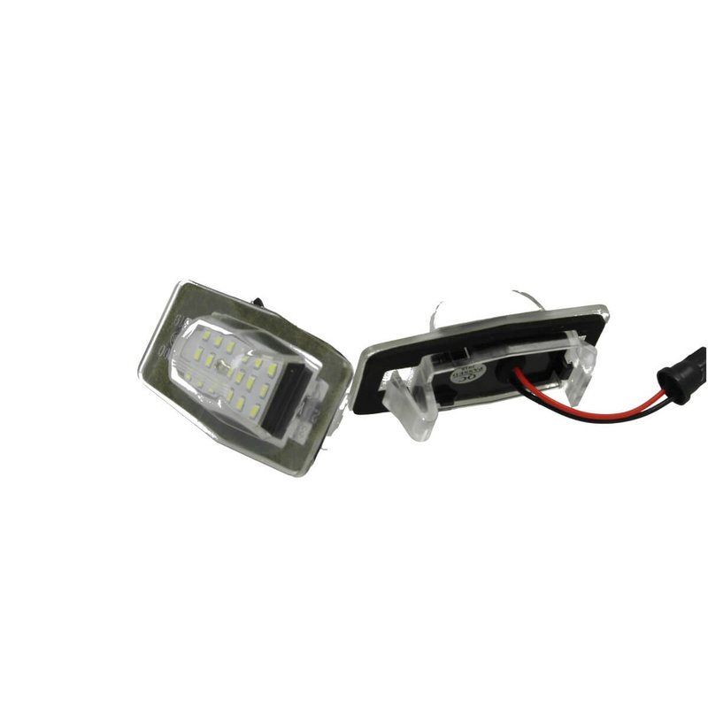 Kit Luci Targa Led Mazda 323 12V 2W Bianco Canbus No Errore Attacco T10 W5W