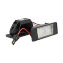 Kit Luci Targa Led Nissan X-Trail Qashqai March Bianco Canbus