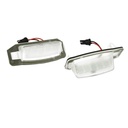 Kit Luci Targa Led Mitsubishi Outlander 2007-2016 Canbus No Errore Bianco 12V