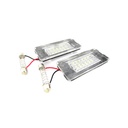 Kit Luci Targa Led Mini Cooper R52 R55 R56 R57 R58 R59 Bianco Canbus No Errore