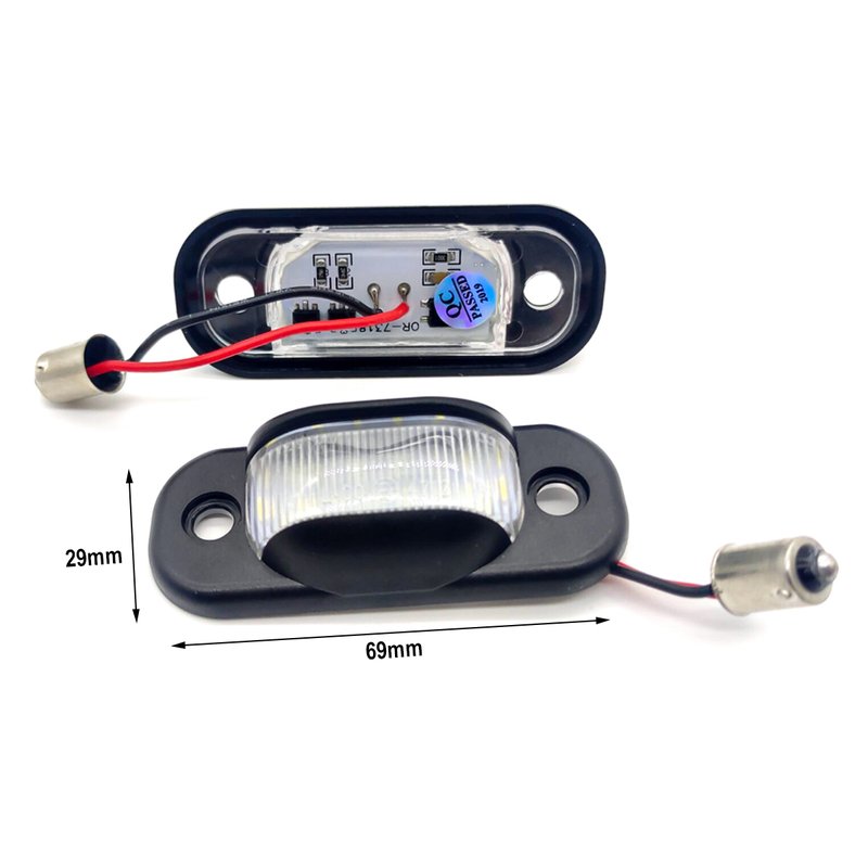 Kit Luci Targa Led Audi 80 B4 1991-1995 Cabridet 1991-2000 100 C4 1990-1994 A6 C4 1994-1997 Canbus 6000K