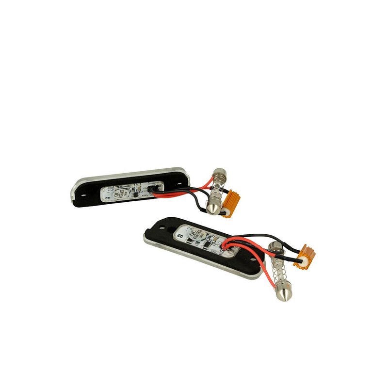 Kit Luci Targa Led Mercedes Benz CLK W209 C209 A209 Da 2002 A 2009 Bianco Canbus No Errore