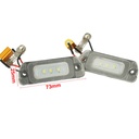 Kit Luci Targa Led Mercedes Benz Classe R W251 ML W164 GL X164 12V 3W Resistenza Inclusa