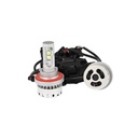 Kit Full Led Canbus H13 40/40W 5000 Lumens Con Ventilatore 12V 24V 4 Cree XHP 50