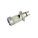 Kit Full Led Cob H4 20/20W 12V Specifico Per Moto Scooter Bianco 2000 Lumen Con Ventola In Testa