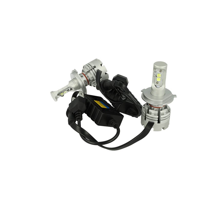 Kit Full Led Canbus H4 40W/40W Premium Modello Top Specifico Per Camion 24V e Auto Lussuoso Ultima Generazione Con Cree XHP50