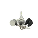 Kit Full Lampada Led Cob 9006 HB4 12V 24V Bianco 6000K Per Abbagliante e Fendinebbia Senza Driver