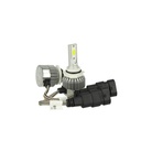 Kit Full Lampada Led Cob 9006 HB4 12V 24V Bianco 6000K Per Abbagliante e Fendinebbia Senza Driver