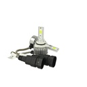 Kit Full Lampada Led Cob 9006 HB4 12V 24V Bianco 6000K Per Abbagliante e Fendinebbia Senza Driver