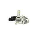 Kit Full Lampada Led Cob 9006 HB4 12V 24V Bianco 6000K Per Abbagliante e Fendinebbia Senza Driver