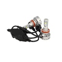 Kit Full Led Canbus H8 H11 H9 40W 5000 Lumens Con Ventilatore 12V 24V 2 Cree XHP 50