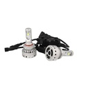 Kit Full Led Canbus HB3 9005 40W 5000 Lumens Con Ventilatore 12V 24V 2 Cree XHP 50