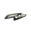 Kit Freccia Laterale a Led Side Marker 3D Carbonio Lente Trasparente BMW E81 E82 E87 E88 E90 E91 E92 E93 E60 E61 F10