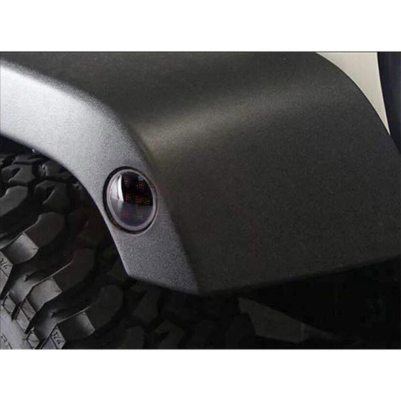 Kit Freccia Laterale a Led Side Marker Dinamica Lente Fume Jeep Wrangler JK 2007-2015