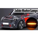 Kit Freccia Laterale a Led Side Marker Dinamica Lente Fume Mini Cooper R55 R56 R57 R58 R59 CL-R56-LSM-SM