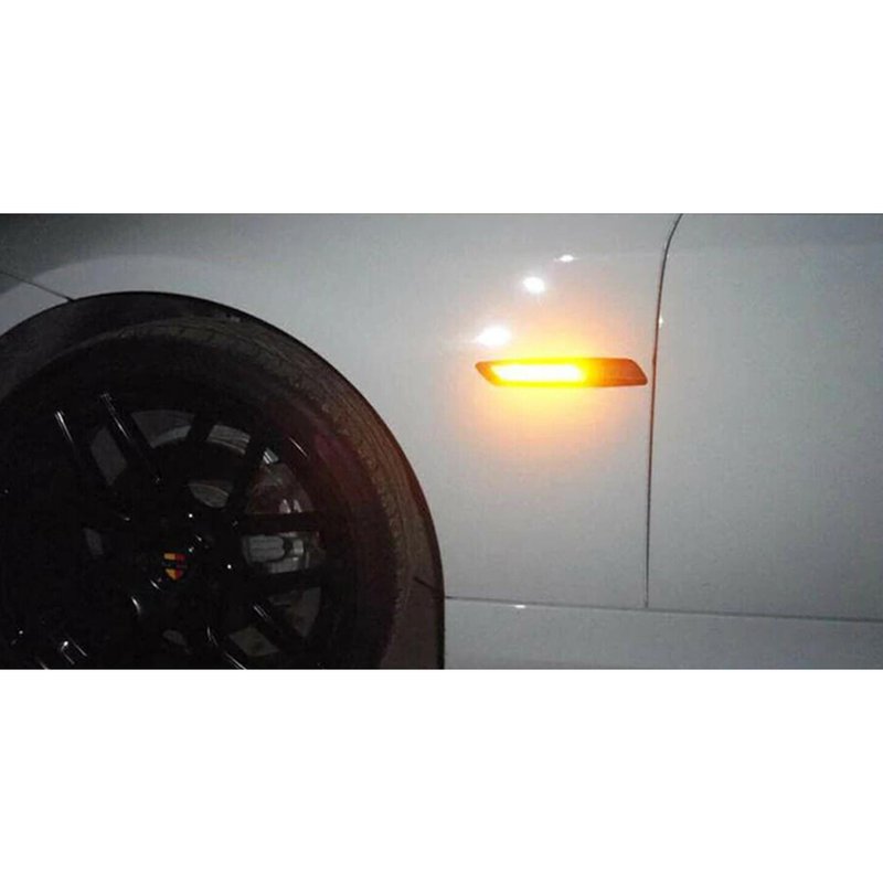 Kit Freccia Laterale a Led Side Marker Dinamica Lente Fume BMW X1 E84 X3 E83 E90 E91 E92 E93 E60 E61 E81 E82 E87 E88