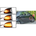 Kit Freccia Laterale a Led Side Marker Dinamica Lente Fume Smart Fortwo W451 Coupe 4519067700C40A