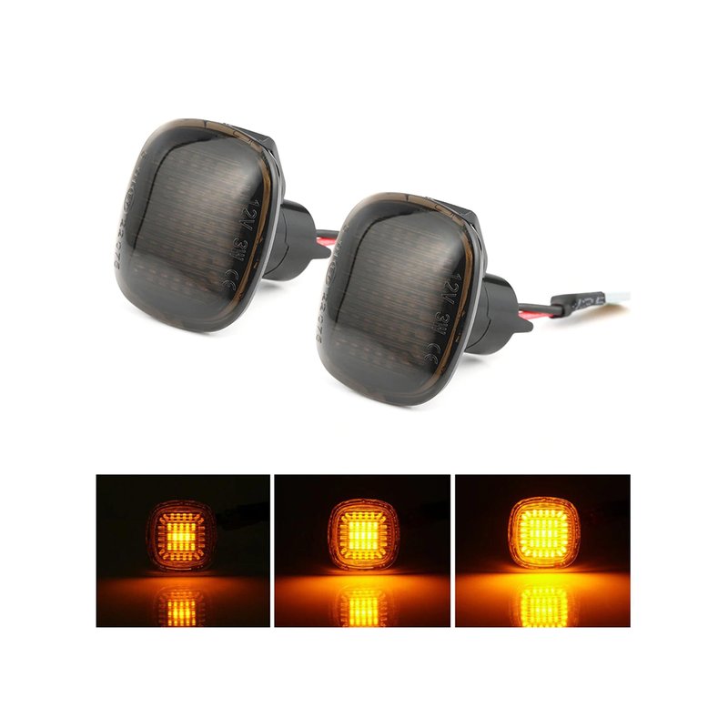 Kit Freccia Laterale a Led Side Marker Dinamica Lente Fume Audi A3 8L A4 8D OEM 4D0949127