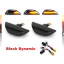 Kit Freccia Laterale a Led Side Marker Dinamica Lente Fume Opel Mokka X Chevrolet Trax Resistenza Inclusa