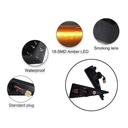 Kit Freccia Laterale a Led Side Marker Dinamica Lente Fume Renault Avantime Espace IV Megane II Scenic