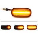 Kit Freccia Laterale a Led Side Marker Dinamica Lente Fume Mitsubishi Pajero Mirag Legnum Gelent 1998-2005