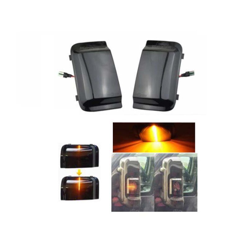 Kit Freccia Laterale a Led Side Marker Dinamica Lente Fume Peugeot Boxer Fiat Ducato III Citroen Relay II 6325H1