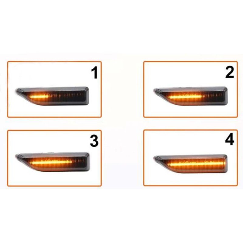 Kit Freccia Laterale a Led Side Marker Dinamica Lente Fume Mini F60 Countryman 2017-2020 63137406369