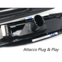 Kit Freccia Laterale a Led Side Marker Dinamica Nero Cromato Lente Grigio BMW E81 E82 E87 E88 E90 E91 E92 E93 E60 E61 F10