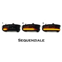 Kit Freccia Led Specchietto Retrovisore Dinamico Sequenziale Land Rover Discovery Sport Range Rover Evoque Lente Fume Arancione