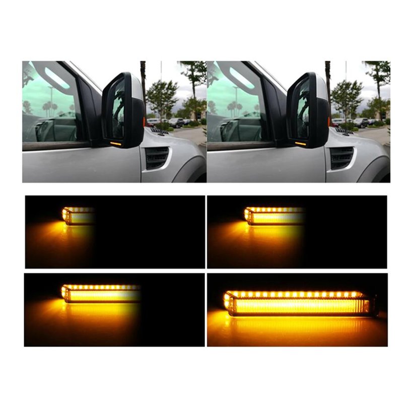 Kit Freccia Led Specchietto Retrovisore Dinamico Sequenziale Ford F150 Raptor Expedition Lincoln 
Mark LT Lente Fume Arancione