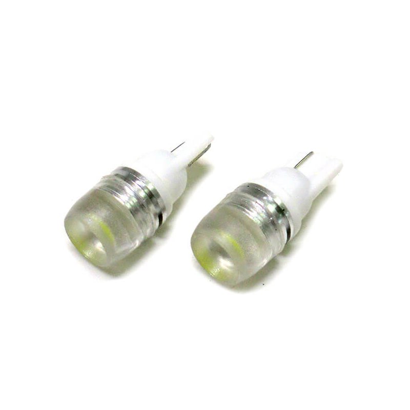 Lampada Led T10 W5W 1 Smd da 1W Bianco Luci Posizione 12V 360 Gradi