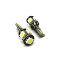 Lampada Led Canbus T10 W5W 5 Smd Bianco No Errore 12V Luci di Posizione Con Resistenza