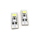 Lampada Led Canbus T10 W5W 2 Smd Bianco No Polarita No Errore Check Luci 12V