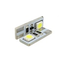 Lampada Led Canbus T10 W5W 2 Smd Bianco No Polarita No Errore Check Luci 12V