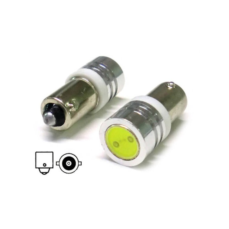 Lampada Led BA9S T4W 1 Smd da 1W Piedi Diritti 12V